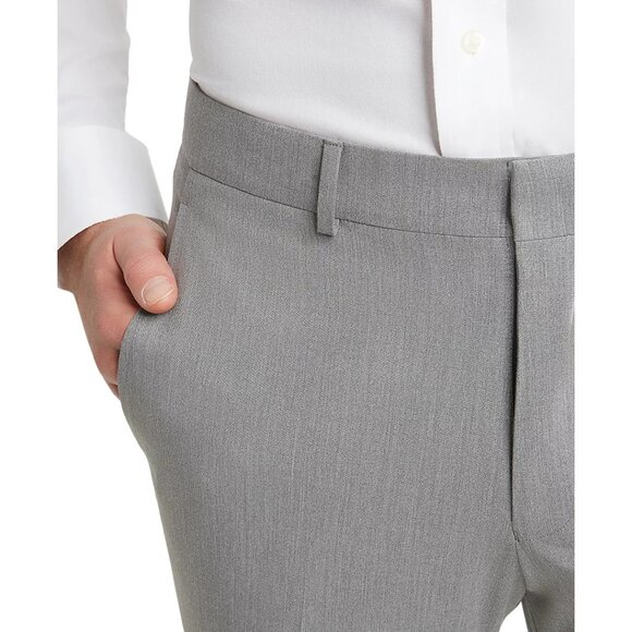 Kenneth Cole Reaction Silver Dress Pants 34x32 - Picture 3 of 6